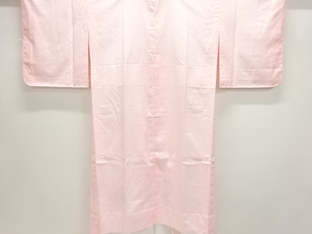 未使用品　花弁模様単衣長襦袢